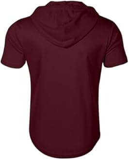 Hoodies for Men Quarter Zip Hoodie Lightweight Sweatshirt Pullover Oversized Hooded Tshirts with Pocket