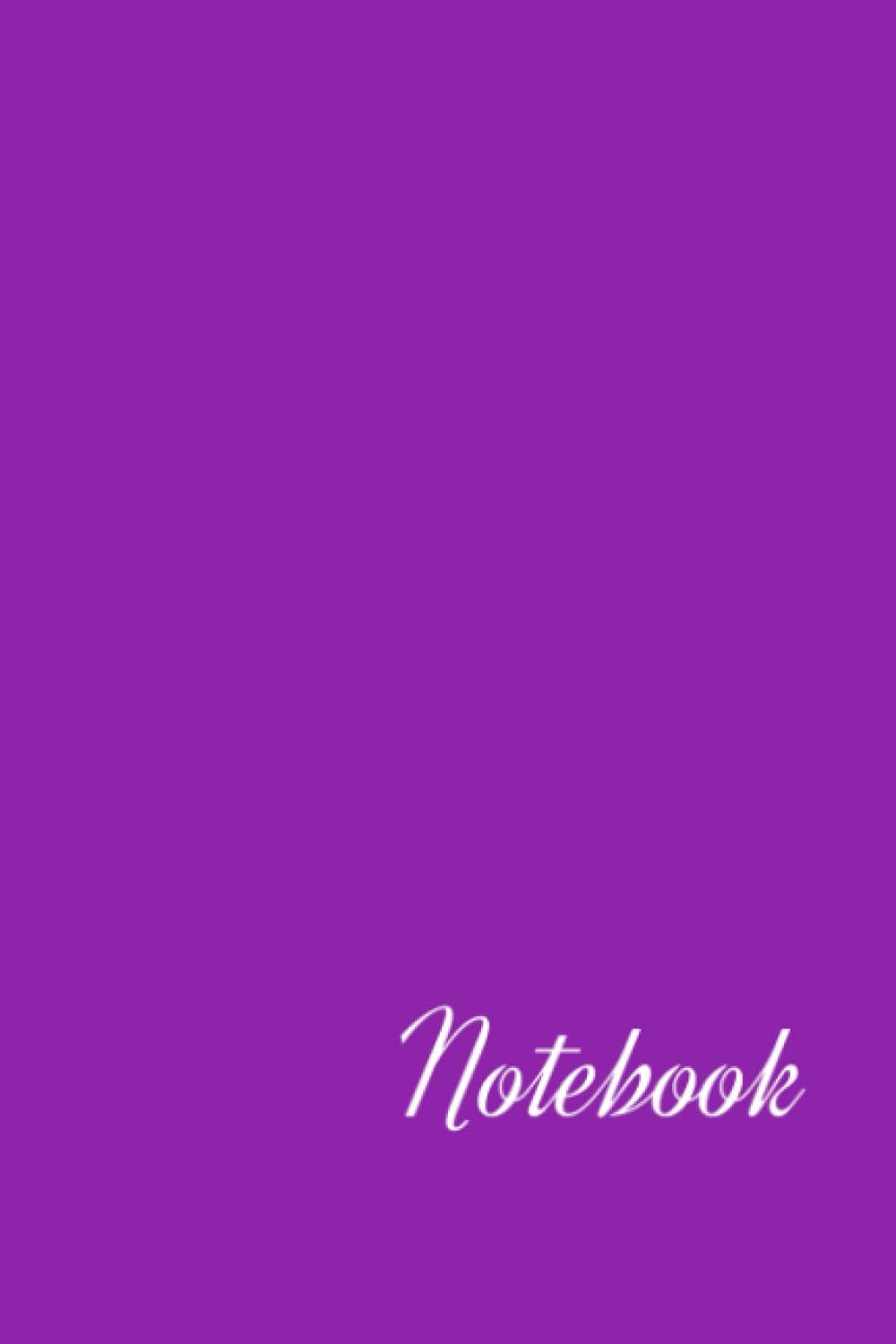 Notebook (Solid Color Notebooks)