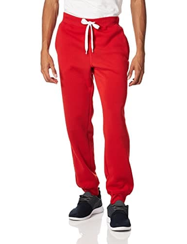 Men's Basic Active Fleece Jogger Pants