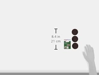 Bosch DIY BRUSH Accessory Hard Polishing Pads 3-Pack 1600A023L1 Brown