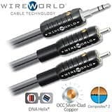 WIREWORLD Nano-Silver Eclipse Mini Jack to 2 RCA Audio Cable - 7.0M