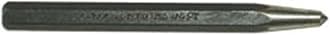 Tools 24008 Center Punch, 1/4" - 6 mm x 5-1/2", Black Oxide Finish