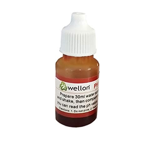 Wellon Ph Drop for Ph Testing, Ph liquid Water Testing with Ph Color Chart(5 ml)