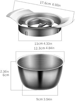 Pomegranate Peeling Tool Set, Pomegranate Peeler, Pomegranate Aril Removal Tool, Stainless Steel Pomegranate Removal Tool, Fruit Deseeder, Pomegranate Seeder Peeling Tool for Kitchen, Home