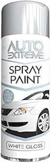 Classic Signature - 1 x Auto Extreme White Gloss Spray Paint 250ml Professional Quality, Perfect Finish for Cars, Bikes,Vans, Metal, Wood