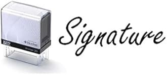 Custom Signature Stamp - Self Inking