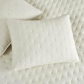 Ivory Cloud Quilt King Size Bedding Set with Pillow Sham, Cream White Puffy Cozy Lightweight Bedspread Coverlet, Soft Cute Bed Cover for All Season - 3 Pieces, 104x90 inches