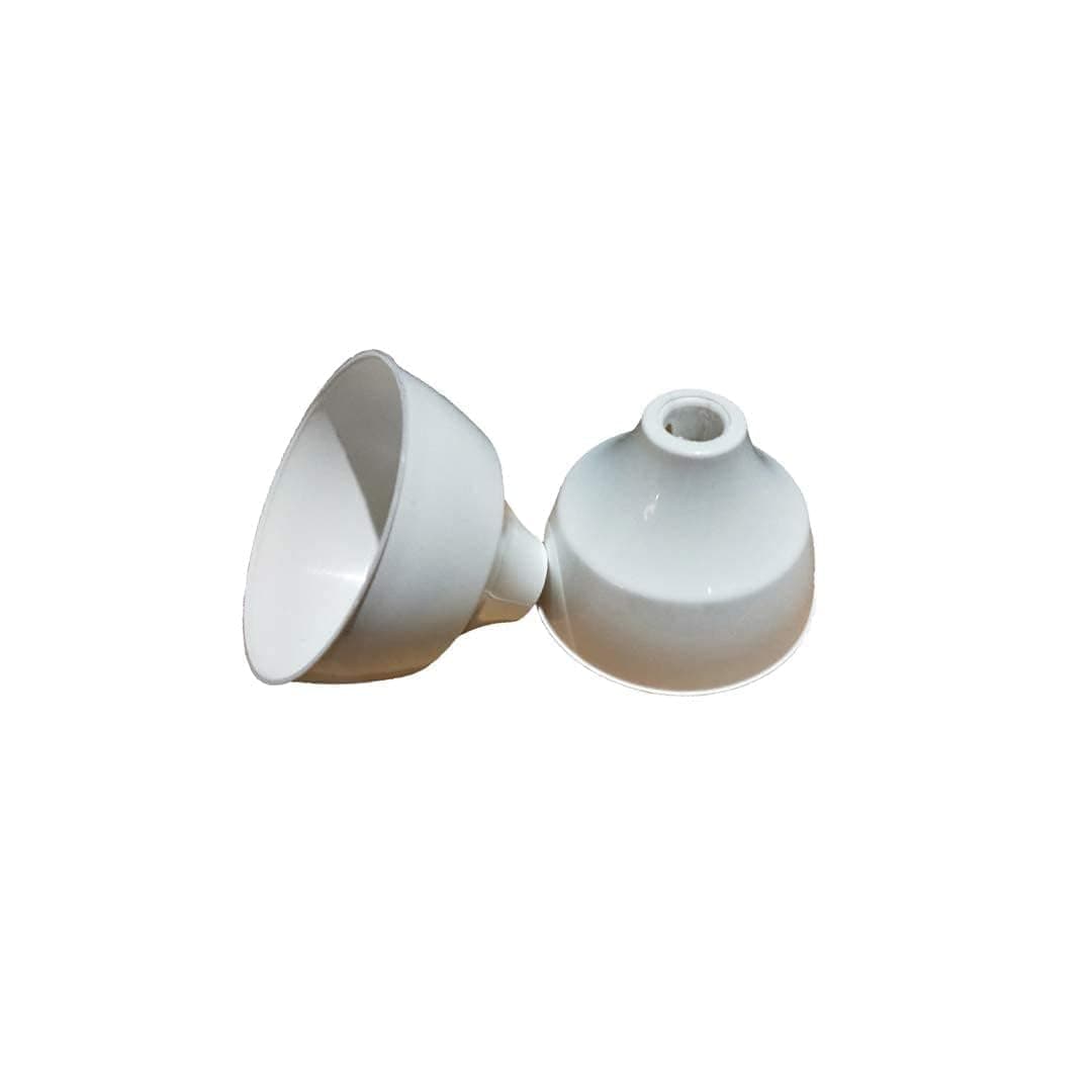Ceiling Fan Canopy/Ceiling Fan Cups Suitable for All Types of Fans Pack of 2 (White)