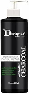 Activated Charcoal Bright Detox Face Wash Deep Cleansing & Brightening Formula for Clear, Radiant Skin 100ml.