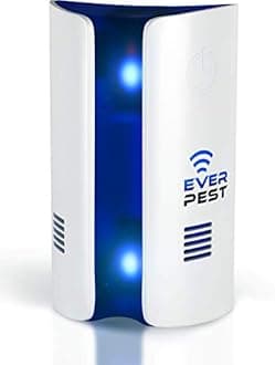 Ultrasonic Pest Repeller Plug in 1 Pack- Electronic and Electromagnetic Insect Control Defender - Roach Bed Bug Mouse Rodent Mosquito Bat Cockroach Squirrel Wasp Ultrasound Repellent One