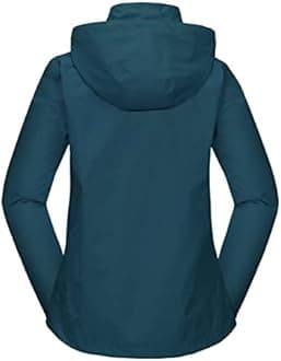 Little Donkey Andy Women’s Waterproof Rain Jacket Lightweight Outdoor Windbreaker Rain Coat Shell for Hiking, Travel