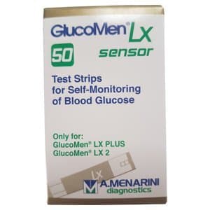 GLUCOMEN LX SENSOR GLUCOSE TEST STRIPS - 50