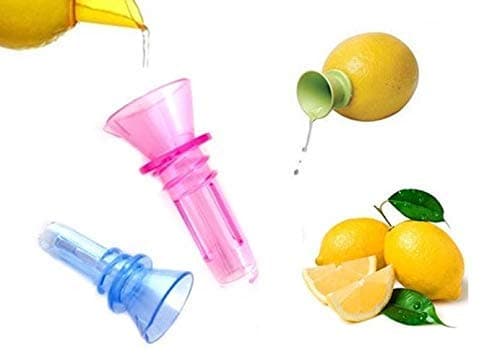 Portative Fruit Hand Squeezer | Lemon Squeezer | Orange Squeezer | Grapefruit Squeezer | Portable and Lifetime Replacement | Quality Plastic | Tap-Convert-Squeez