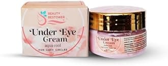 Beauty Bestowe || Under Eye Cream for Dark Circles Removal Women/Men Gel based, Organic, Natural, Rich, Anti-Puffy, Wrinkle Care & Glow (Model 08)