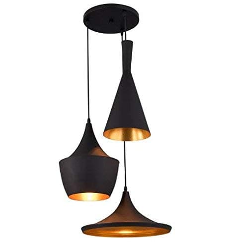 Weldecor Ceiling Lamp, Black, Globe Hanging Light