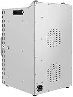 Food Dehydrator,18 Stainless Steel Trays Food Dryer w/86-194℉ Temperature,for Meat, Beef, Jerky, Herbs and Pet Treats, 600W.