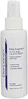 Antimicrobial Wound Cleanser for Cuts, Scrapes, Burns, Incisions, Piercing Aftercare, Wounds, Wound Care, First Aid Antiseptic Antibacterial Spray, Pressure Sore, Diabetic Ulcer - 4oz
