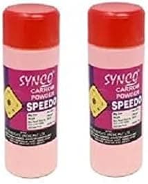 Synco Carrom Board Powder (Potato Starch Powder, Set of 2, 60grams Each)