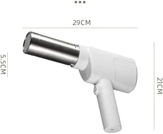 Maker Electric, Maker with 5 Interchangeable Mold Plates, Handheld Electric Pasta Maker, All-In-One Homemade Pasta Machine (White)