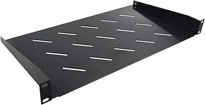 Vented Rack Mount Shelf 19" 1U