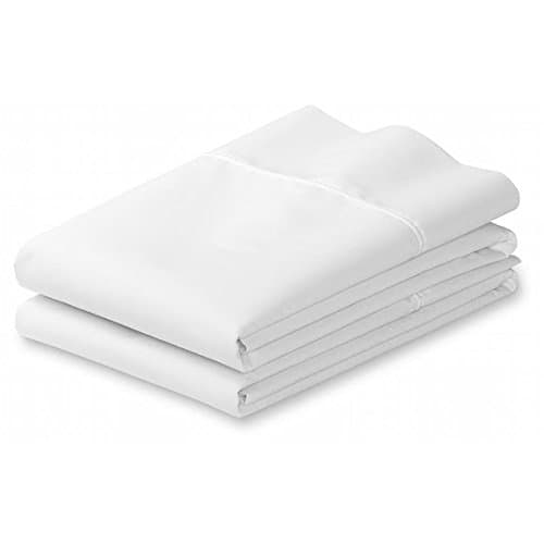 SATHI Bedding 300 Thread Count 2 PCs Pillow Cases German/Extra Large Sequre(80 cm x 80 cm)/(31" x 31"inches) White Solid 100% Cotton