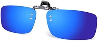 Cycling Sport Polarized Clip-on Flip up Metal Clip Sunglasses Lenses Glasses Unbreakable Driving Fishing Outdoor