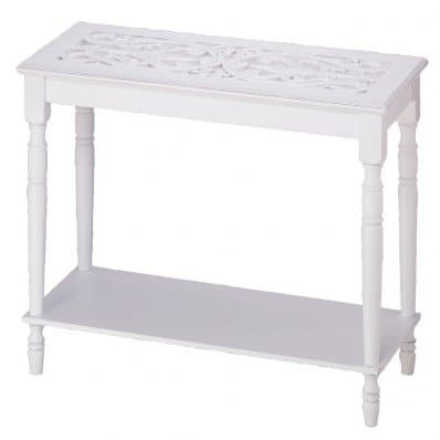 Shabby Chic Carved Top Table