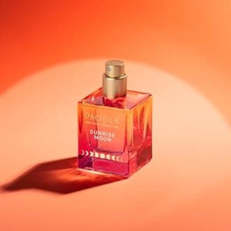 Pacifica Beauty | Sunrise Moon Spray Perfume | Peach, Cardamom, Madarin Notes | Natural + Essential Oils | Clean Fragrance | Vegan + Cruelty Free