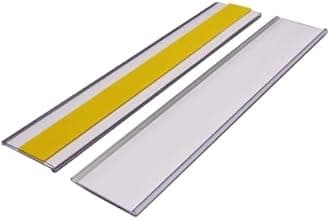 Self-Adhesive Ticket Holders, 38mm high x 200mm Long, EPOS Strips, Pack of 50