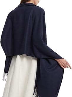 FURTALK Womens Winter Scarf Cashmere Feel Pashmina Shawl Wraps Soft Warm Blanket Scarves for Women