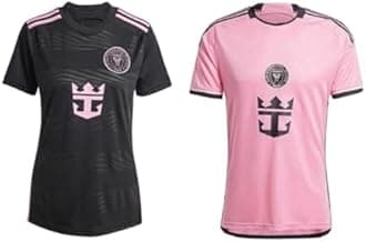RJM Sports Inter Miami Jersey Messi Black & Pink 2024/25 Kids,Boys,Men