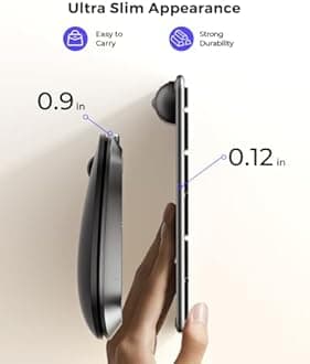 seenda Bluetooth Keyboard and Mouse for Mac, SKM64-2 Multi-Device Rechargeable Slim Wireless Keyboard Mouse Stainless Steel Full Size, Compatible with MacBook Pro/Air, iPad, Mac - Space Gray