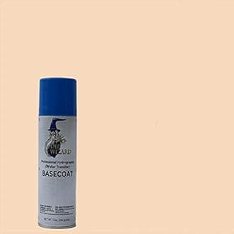 Dip Wizard Hydrographic Paint 12 Ounce Aerosol Spray Can Base Coat Hydro Graphic Film Water Transfer Printing Hydro Dipping Dip Paint (Ivory Tusk)