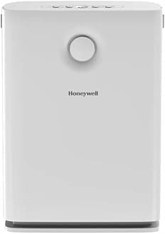 Honeywell Air Purifier for Home, 5 Stage Filtration, Covers 465 sq.ft, High Efficiency Pre-Filter,Dual HEPA Filter, Activated Carbon Filter, Removes 99.99% Pollutants & Micro Allergens - Air touch V3
