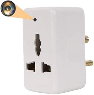 FREDI HD PLUS Mini Plug Camera with 1080p Full HD Recording | 32GB Built-in Storage | WiFi Enabled | Plug & Play | View Live on Mobile & PC | Indoor Monitoring Camera