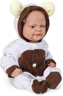 Vollence 14 inch Full Silicone Reborn Baby Dolls Girl Lifelike Real Newborn Babies Anti-Stress Toys My Melody for Kids Child Birthday Gifts