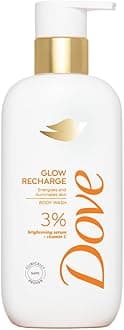 Glow Recharge Serum Body Wash, 300 ml, for Glowing and Refined Skin, with 3% Brightening Serum and Vitamin C, Dermatologist Co-Created, Sulfate-Free