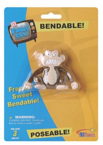 Family Guy Evil Monkey Bendable Figure