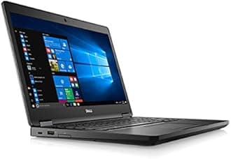 Dell MRVX8 Latitude E5480 14" Laptop with Intel Core i5-7440HQ, 8GB RAM, 500GB HDD, Black
