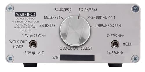 E-EVOCLOCK Dedicated Matched Line Master Clock Output for hiFace EVO
