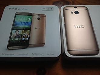 HTC One M8 Unlocked Cellphone, International, 16GB, Gold