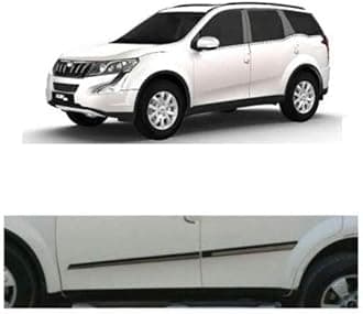 AUTOMOTO Side Door Beading Door Cladding Protector Full Black Color Compatible for Mahindra Xuv500 Set of 4