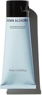 - Grown Alchemist Polishing Exfoliant. Gentle Face Smoothing with Pink Grapefruit & Glucomannan Extract, 75mL