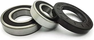 00245703、241097、2241098、241108、243085 Washer Tub Bearing ＆ Seal Kit Replacement Compatible with Bosch, Thermador