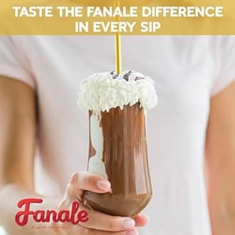 Fanale Premium Ice Mocha Bubble Tea Flavoring Powder | Perfect for Baking, Smoothies, Desserts and Drinks | Instant Flavoring Powder for Boba Milk Tea - 2.2 Pounds (Pack of 20)