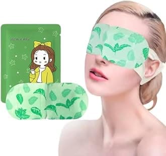 Heated Eye Mask, 200 Packs Masks for Dark Circles and Puffiness Dry Eyes Stress Relief Disposable Steam Mask, Works Better with Eye Cream, Portable for Beauty Personal Care - Unscented