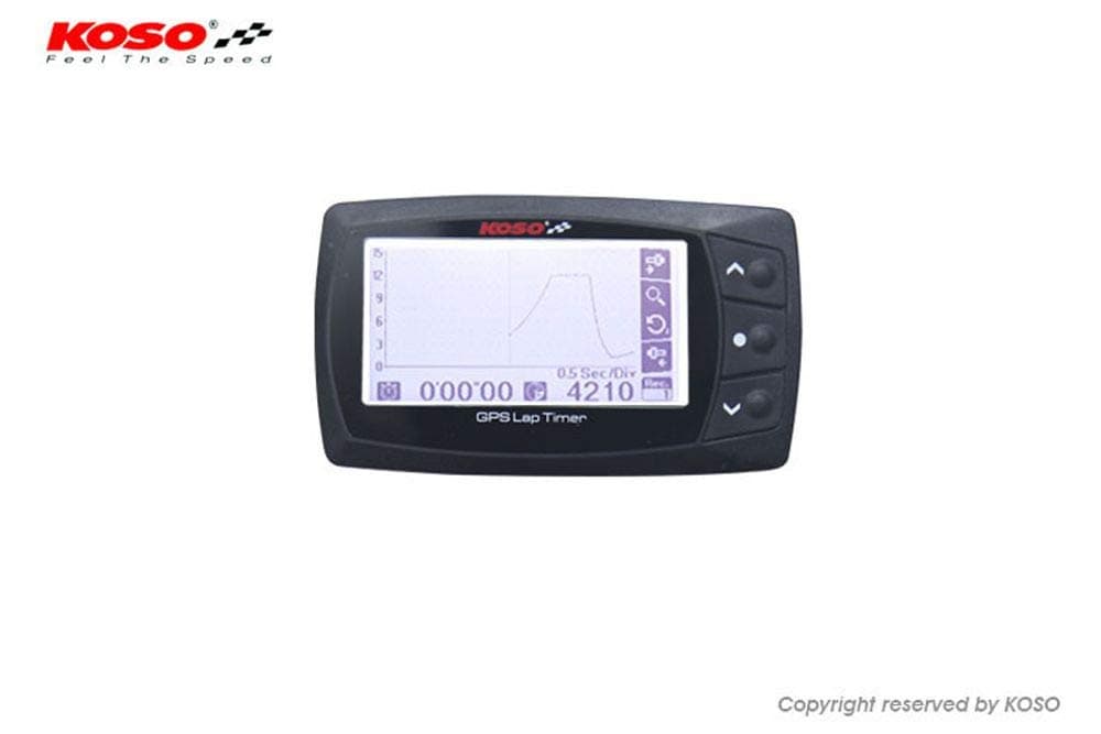 KOSO Lap timer, GPS lap timer.