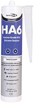 2x Bond It Clear HA6 RTV Silicone Sealant Marine Aquarium Safe Water Fish Tank