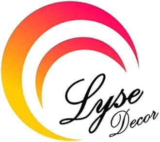 Lyse Decor Glass, Metal Hanging Lights,Hanging Lamps for Bedroom, Dining Table Lights, Living Room Lamps (Natural White/Warm White/Cool White)