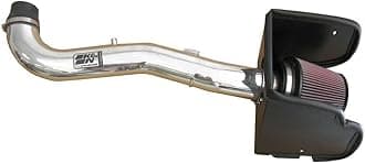 K&N 77-6014-1KP Washable and Reusable Car Performance Intake Kit, Polish